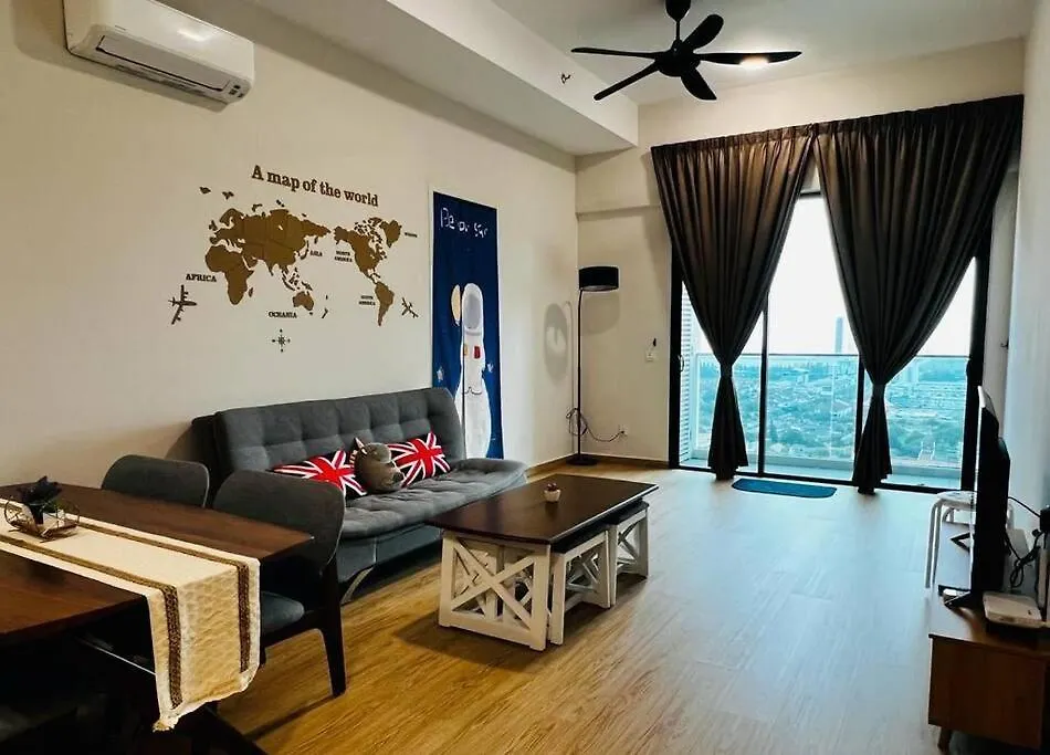 Melaka Town/Sea View/10 Min To Jonker/4-6Pax Apartment Malaysia